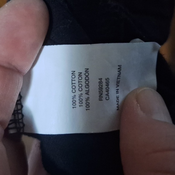 Finest Quality Place Black and White Long Sleeve Skeleton Tee Size S 5/6 - Picture 3 of 3